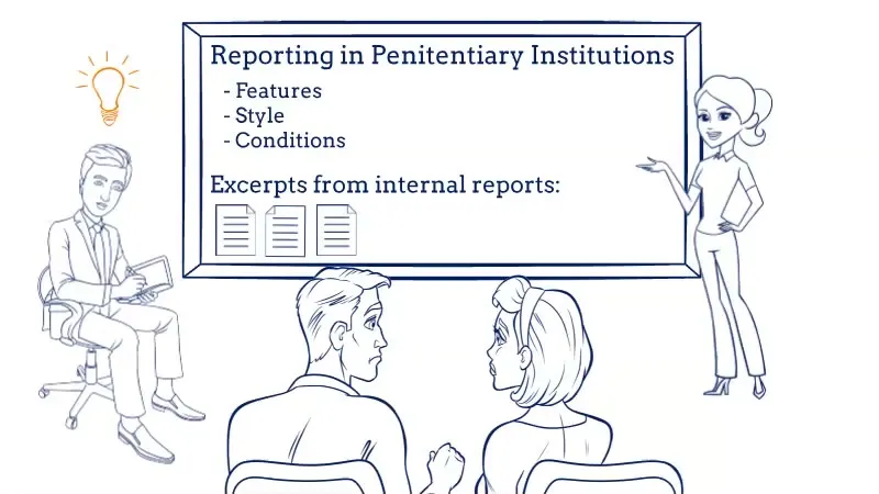 Report Writing Training in the Penitentiary System